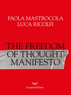 cover image of The Freedom of Thought Manifesto